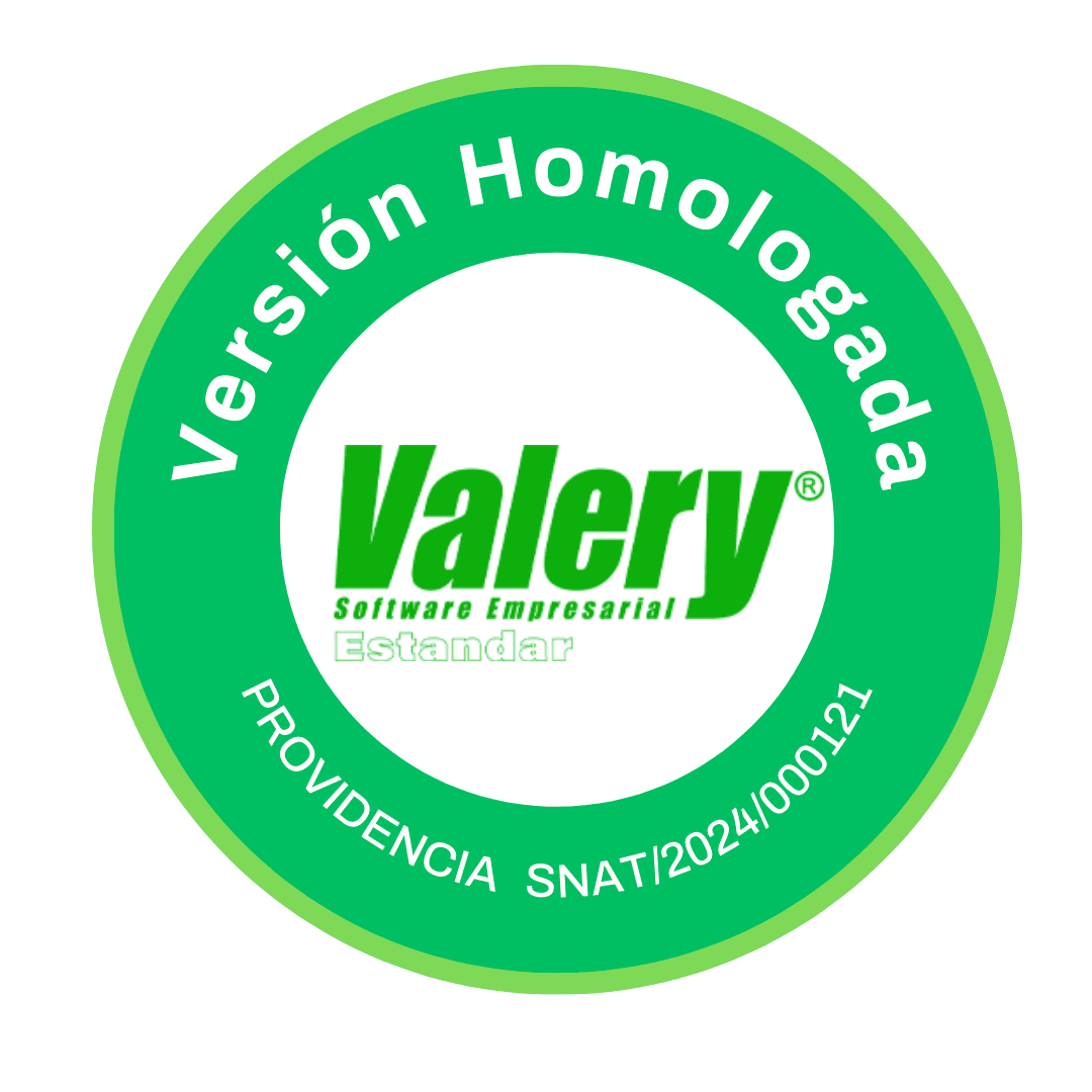 Valery Estándar, versión homologada por el SENIAT, providencia SNAT/2024/000121