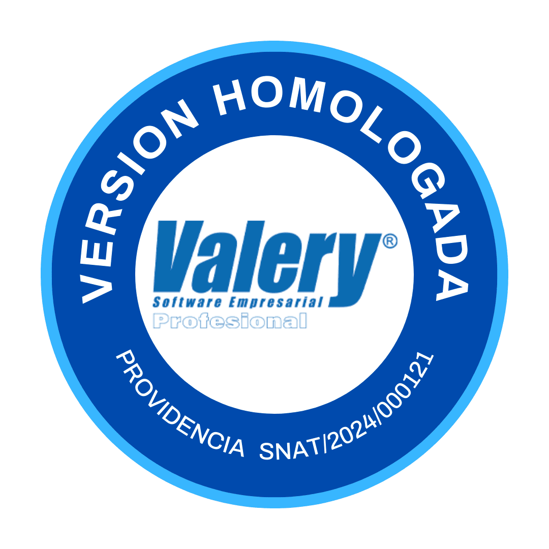 Valery Profesional, versión homologada por el SENIAT, providencia SNAT/2024/000121
