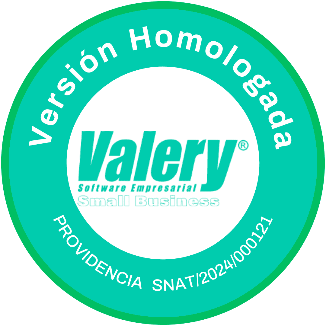 Valery Small Business, versión homologada por el SENIAT, providencia SNAT/2024/000121
